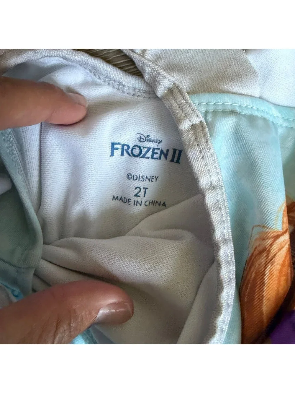 Disney Frozen 2 Girls 2T Swimsuit & Coverup Set Elsa Anna